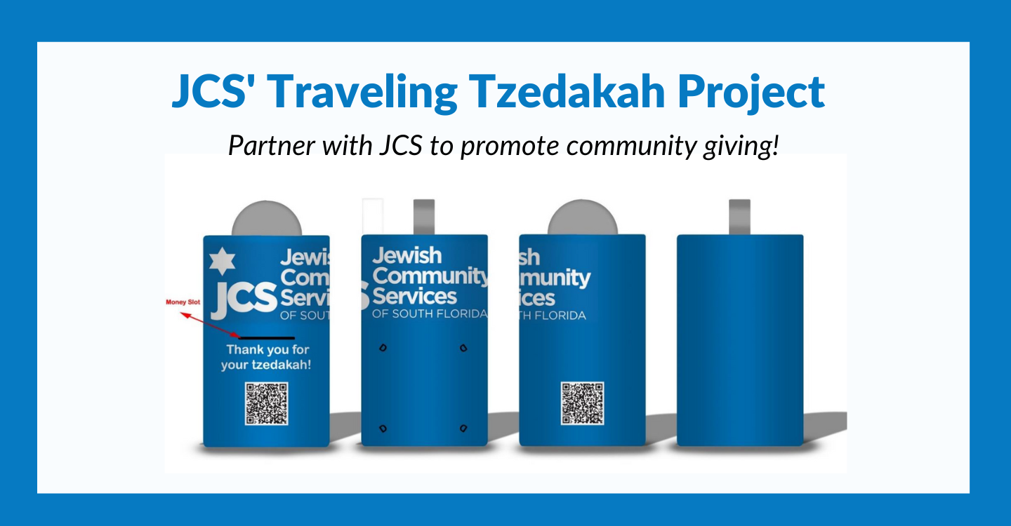 JCS' Traveling Tzedakah Box Project