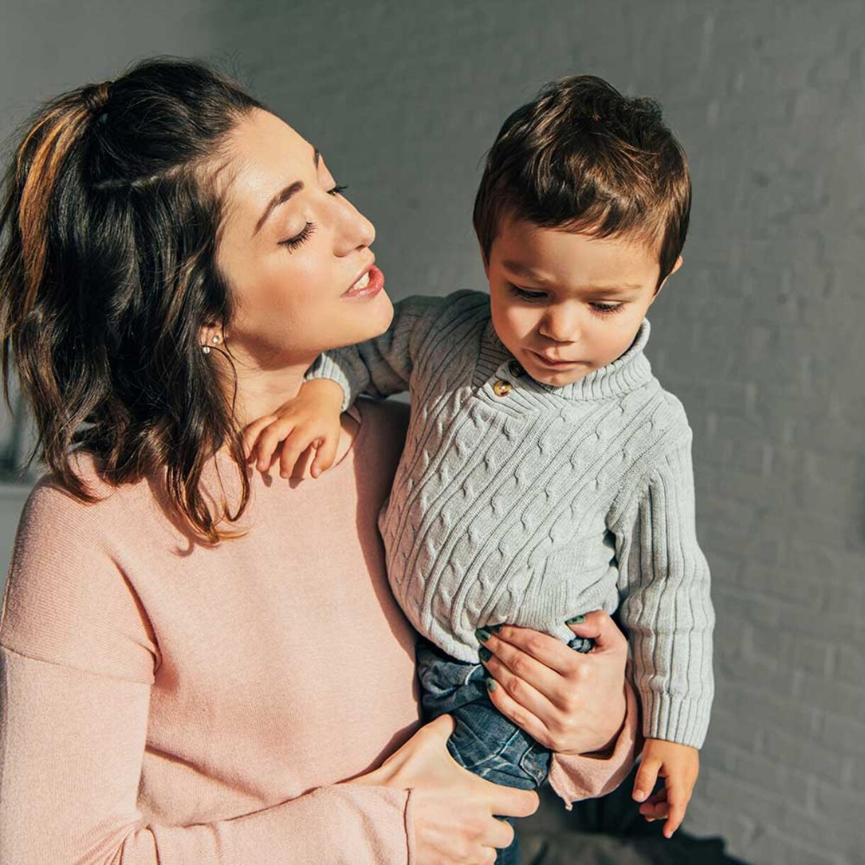 mother-talking-to-son