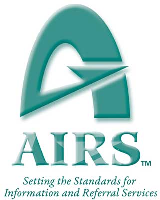 AIRS-logo AIRS Setting the Standards for Information and Referral Services