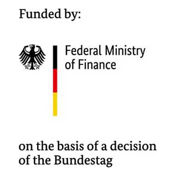 Funded By: Federal Ministry of Finance on the basis of a decision of the Bundestag