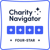 Charity Navigator four star badge