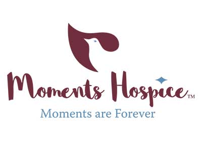 logo for Moments Hospice