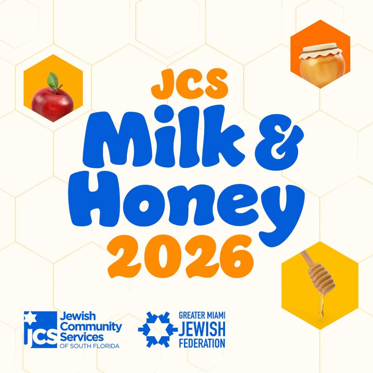 JCS Milk & Honey 2026 Event Logo
